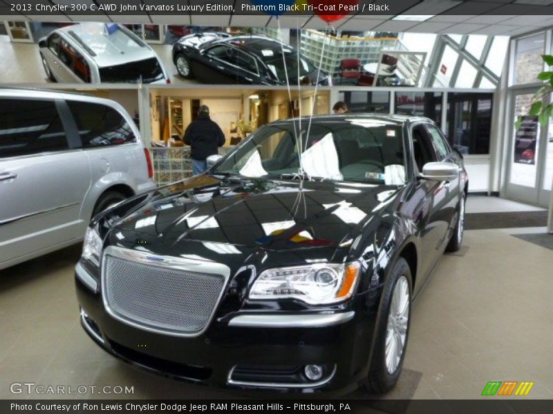 Front 3/4 View of 2013 300 C AWD John Varvatos Luxury Edition