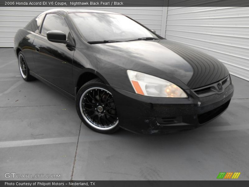 Front 3/4 View of 2006 Accord EX V6 Coupe