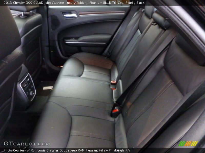 Rear Seat of 2013 300 C AWD John Varvatos Luxury Edition