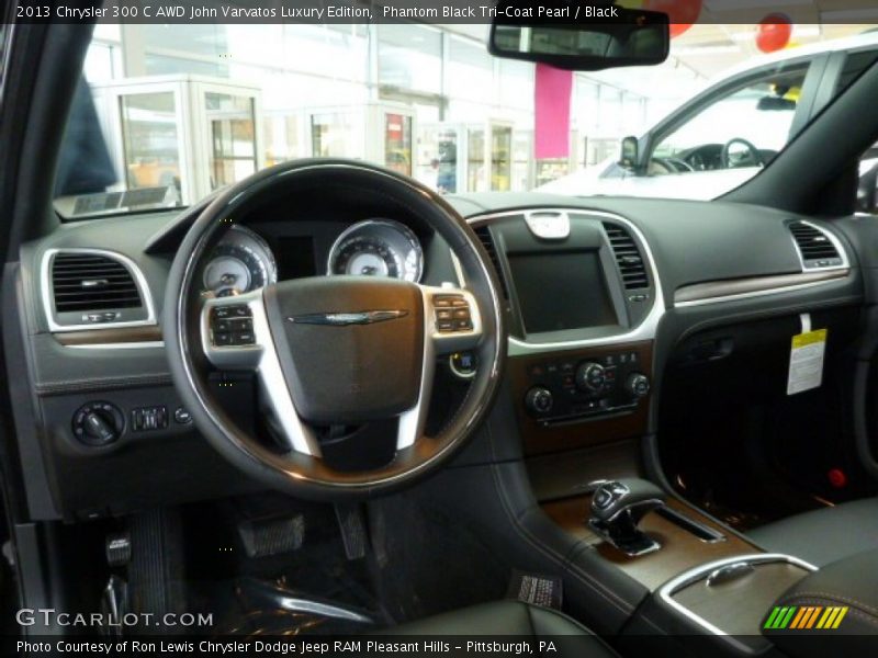 Dashboard of 2013 300 C AWD John Varvatos Luxury Edition