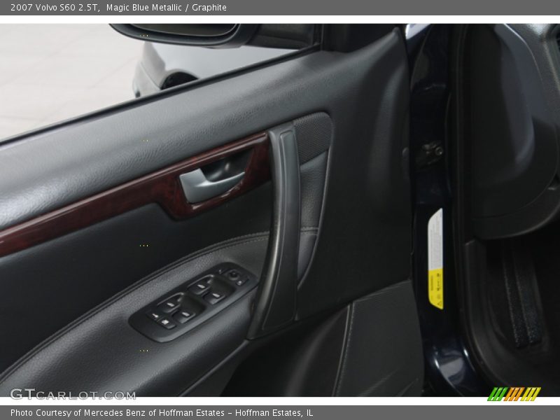 Magic Blue Metallic / Graphite 2007 Volvo S60 2.5T
