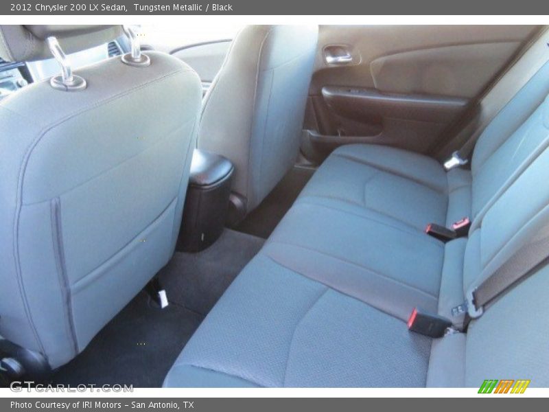 Tungsten Metallic / Black 2012 Chrysler 200 LX Sedan
