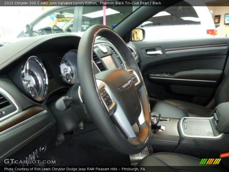  2013 300 C AWD John Varvatos Luxury Edition Steering Wheel