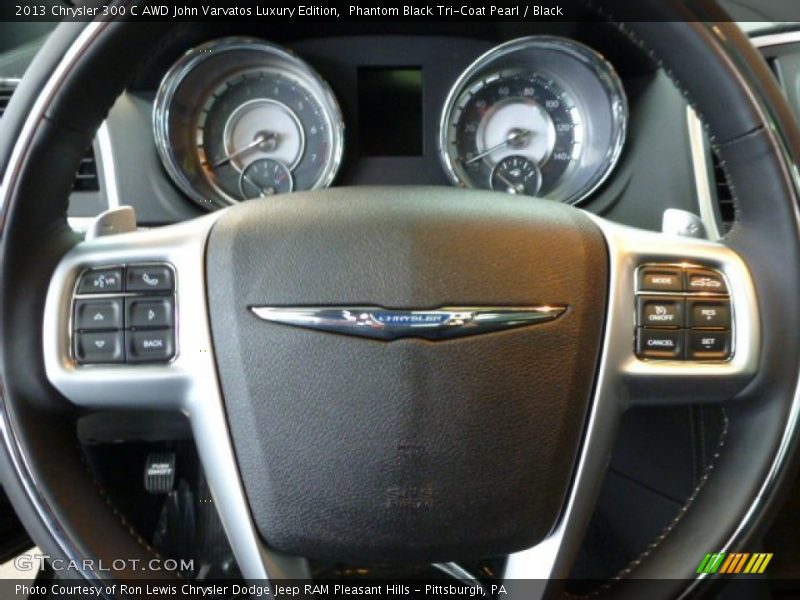 Controls of 2013 300 C AWD John Varvatos Luxury Edition