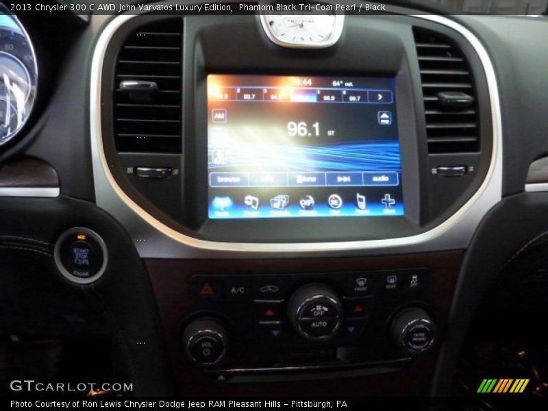 Controls of 2013 300 C AWD John Varvatos Luxury Edition