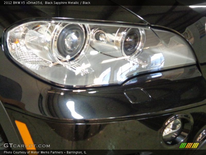 Black Sapphire Metallic / Black 2012 BMW X5 xDrive35d