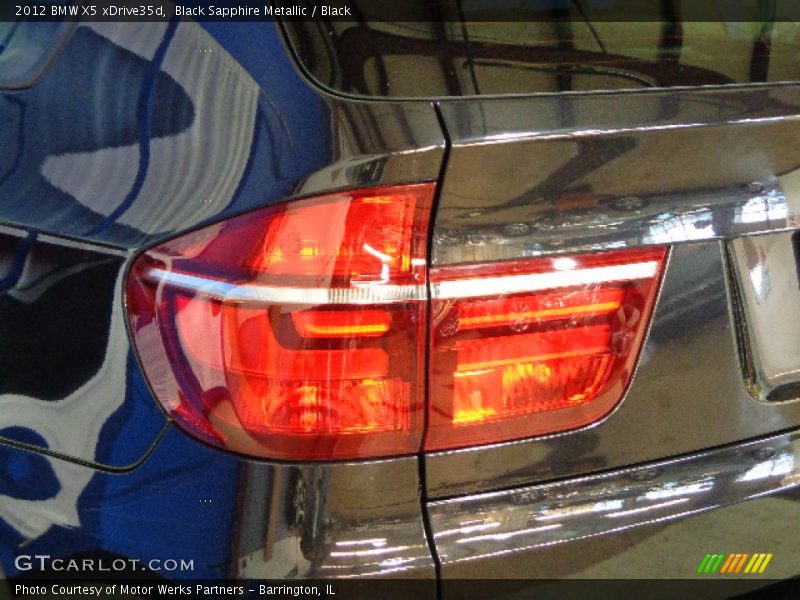 Black Sapphire Metallic / Black 2012 BMW X5 xDrive35d