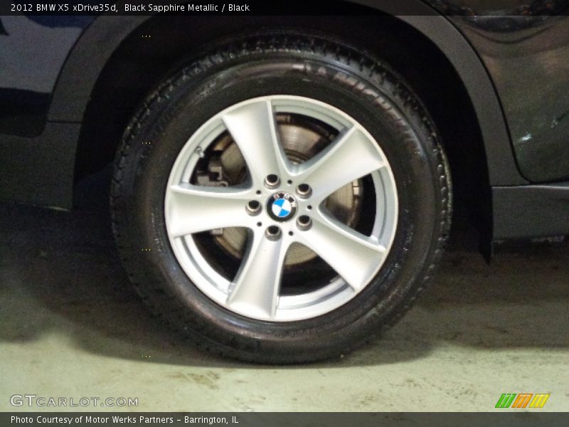 Black Sapphire Metallic / Black 2012 BMW X5 xDrive35d