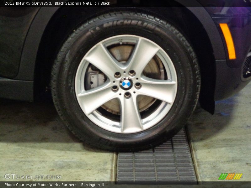 Black Sapphire Metallic / Black 2012 BMW X5 xDrive35d