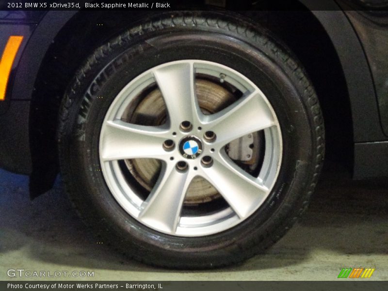 Black Sapphire Metallic / Black 2012 BMW X5 xDrive35d