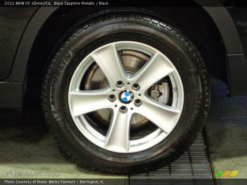 Black Sapphire Metallic / Black 2012 BMW X5 xDrive35d