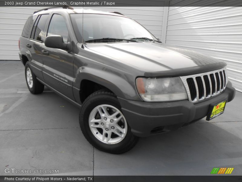 Graphite Metallic / Taupe 2003 Jeep Grand Cherokee Laredo