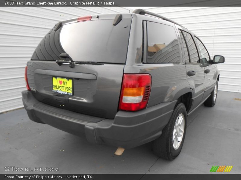 Graphite Metallic / Taupe 2003 Jeep Grand Cherokee Laredo