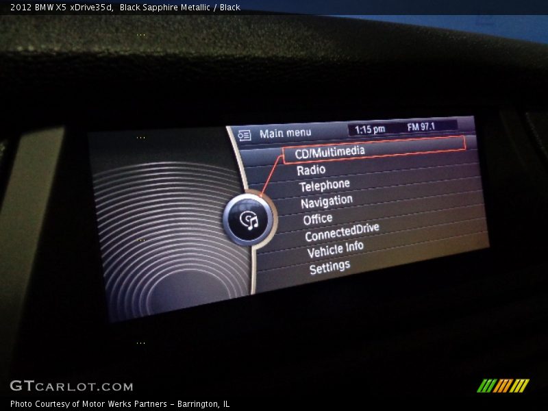 Black Sapphire Metallic / Black 2012 BMW X5 xDrive35d