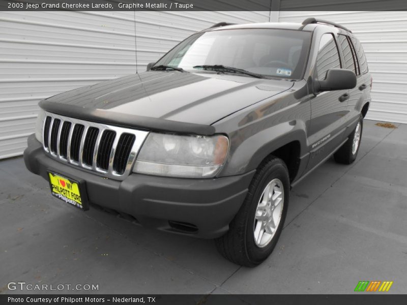 Graphite Metallic / Taupe 2003 Jeep Grand Cherokee Laredo