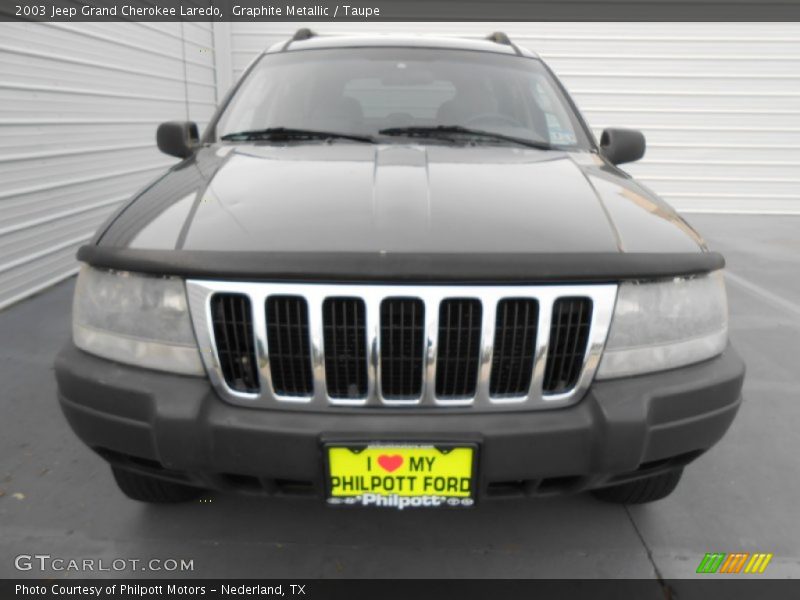 Graphite Metallic / Taupe 2003 Jeep Grand Cherokee Laredo