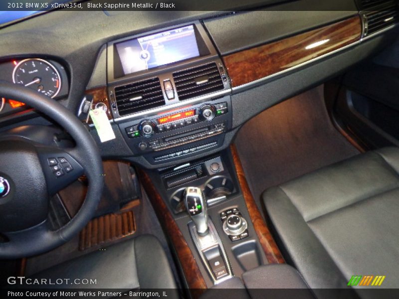 Black Sapphire Metallic / Black 2012 BMW X5 xDrive35d