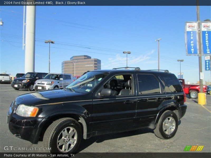 Black / Ebony Black 2004 Ford Escape Limited 4WD