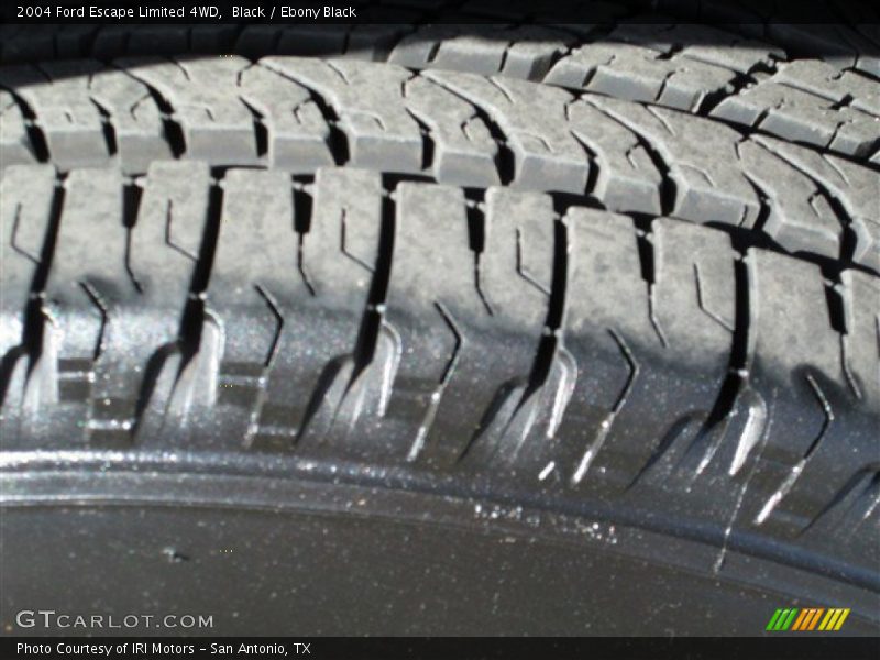 Black / Ebony Black 2004 Ford Escape Limited 4WD