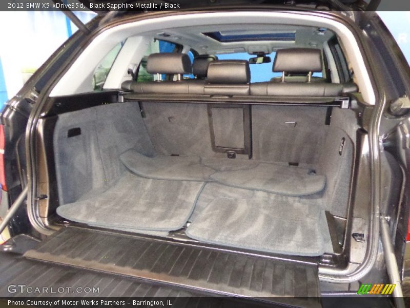 Black Sapphire Metallic / Black 2012 BMW X5 xDrive35d
