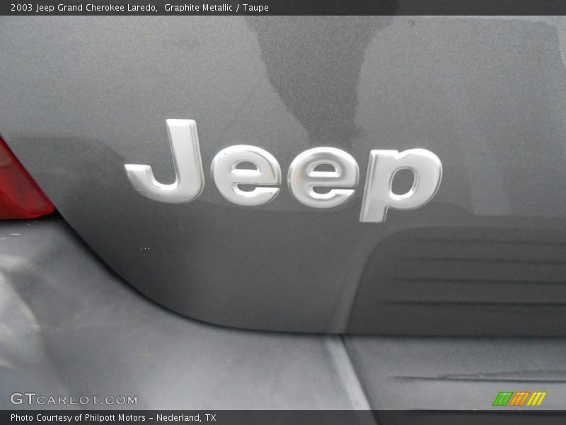 Graphite Metallic / Taupe 2003 Jeep Grand Cherokee Laredo