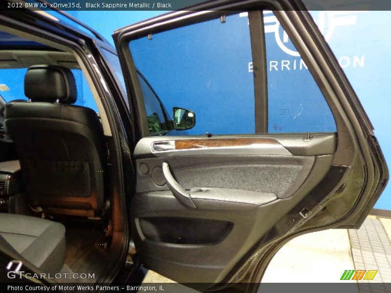 Black Sapphire Metallic / Black 2012 BMW X5 xDrive35d