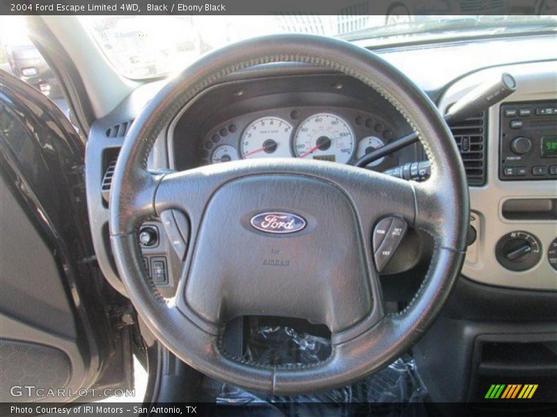 Black / Ebony Black 2004 Ford Escape Limited 4WD