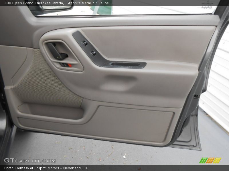 Graphite Metallic / Taupe 2003 Jeep Grand Cherokee Laredo