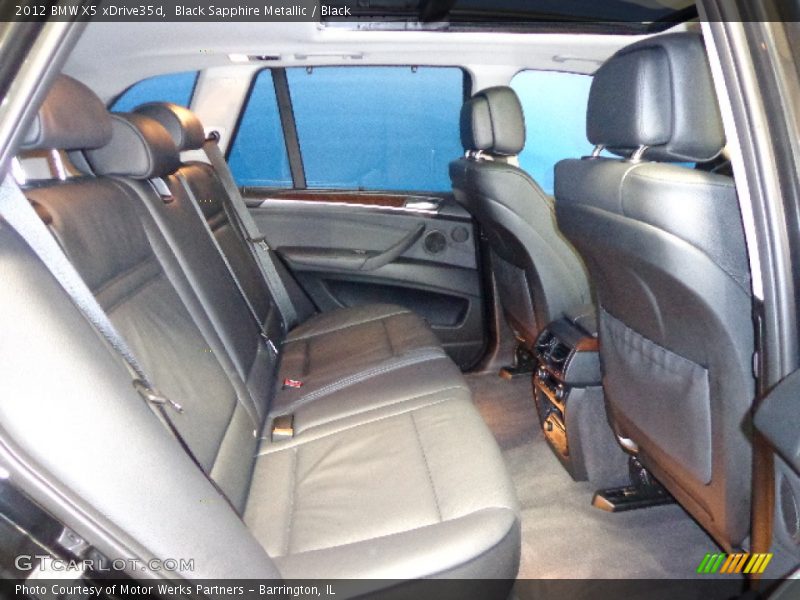 Black Sapphire Metallic / Black 2012 BMW X5 xDrive35d