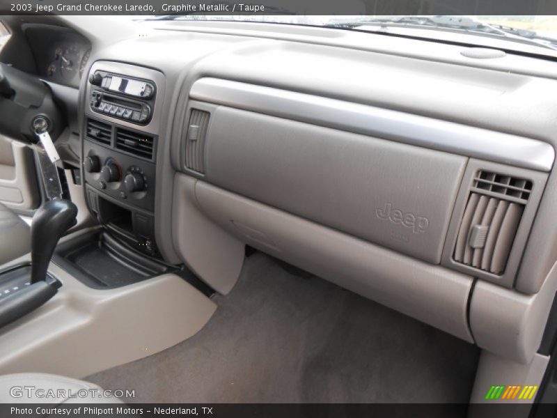 Graphite Metallic / Taupe 2003 Jeep Grand Cherokee Laredo