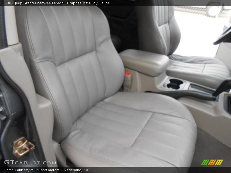 Graphite Metallic / Taupe 2003 Jeep Grand Cherokee Laredo
