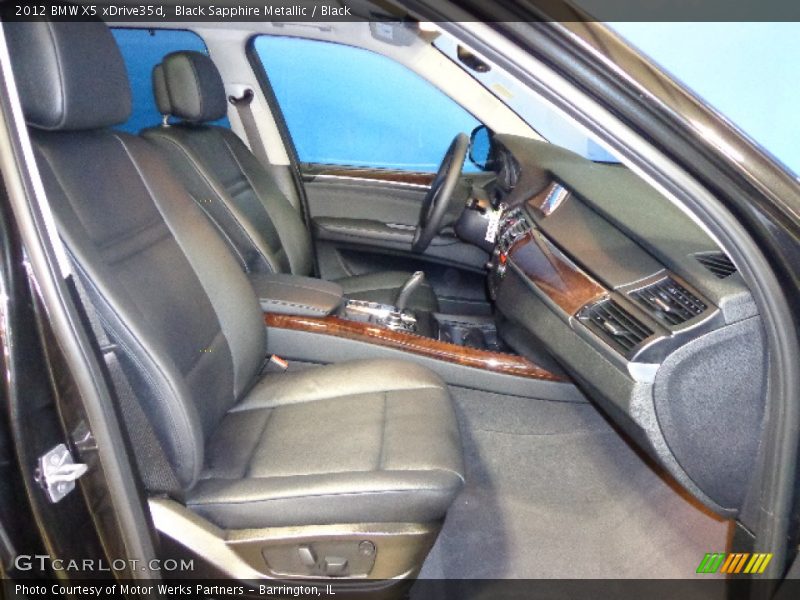 Black Sapphire Metallic / Black 2012 BMW X5 xDrive35d