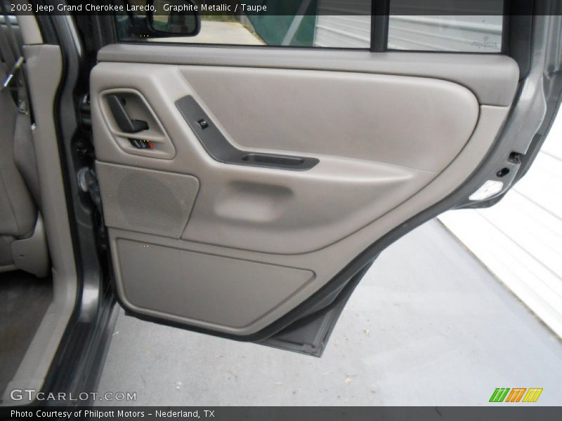Graphite Metallic / Taupe 2003 Jeep Grand Cherokee Laredo