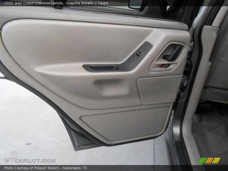 Graphite Metallic / Taupe 2003 Jeep Grand Cherokee Laredo