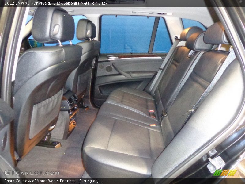 Black Sapphire Metallic / Black 2012 BMW X5 xDrive35d