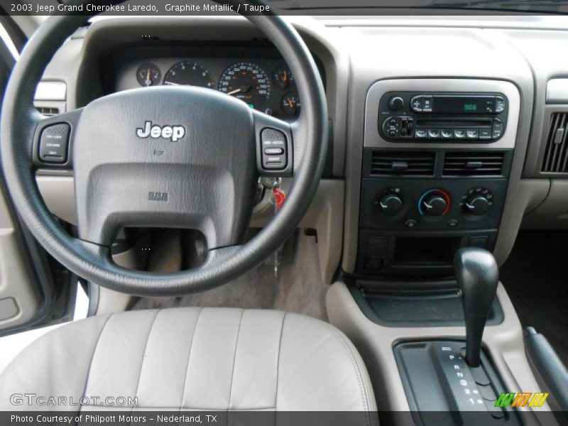 Dashboard of 2003 Grand Cherokee Laredo