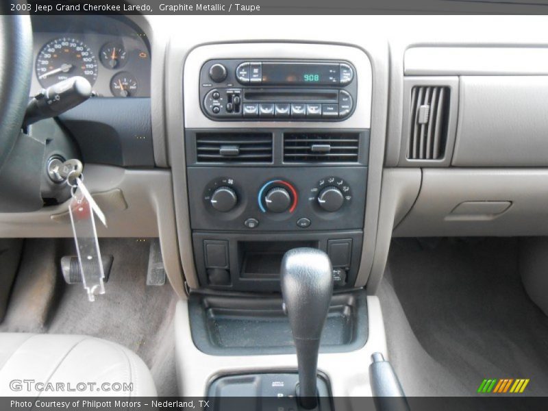 Controls of 2003 Grand Cherokee Laredo