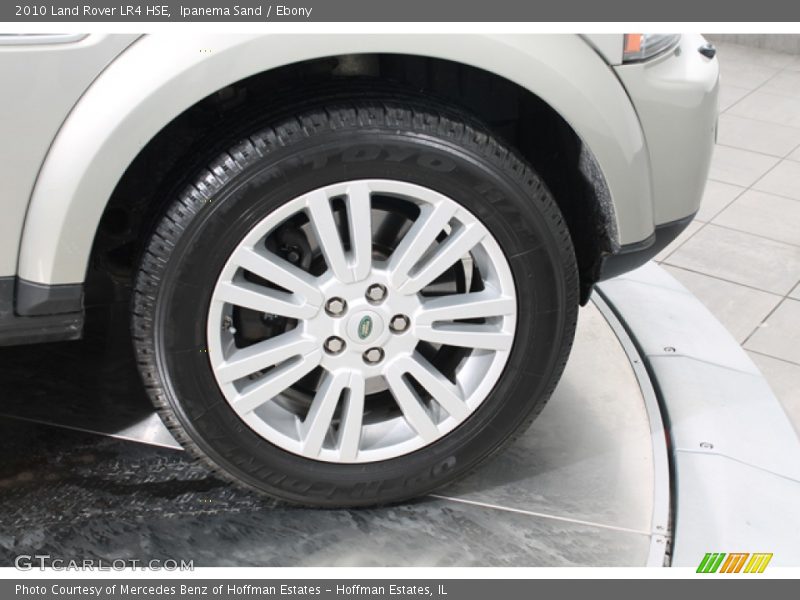 Ipanema Sand / Ebony 2010 Land Rover LR4 HSE