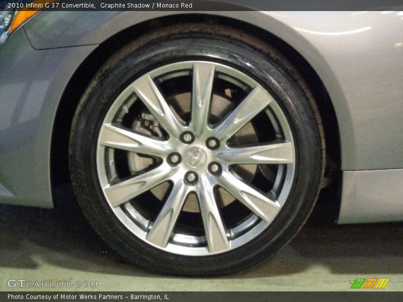  2010 G 37 Convertible Wheel