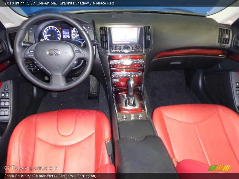 Monaco Red Interior - 2010 G 37 Convertible 