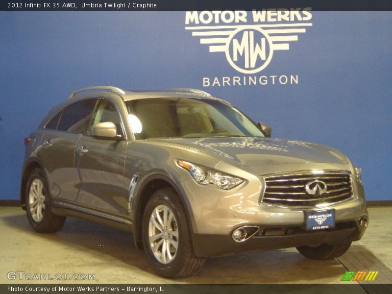 Umbria Twilight / Graphite 2012 Infiniti FX 35 AWD