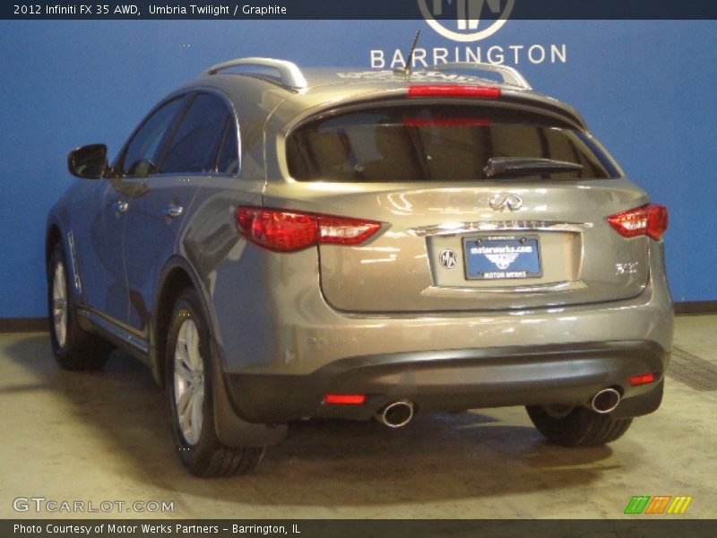 Umbria Twilight / Graphite 2012 Infiniti FX 35 AWD