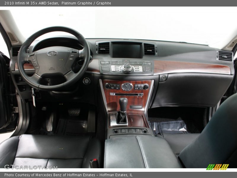Platinum Graphite / Graphite 2010 Infiniti M 35x AWD Sedan