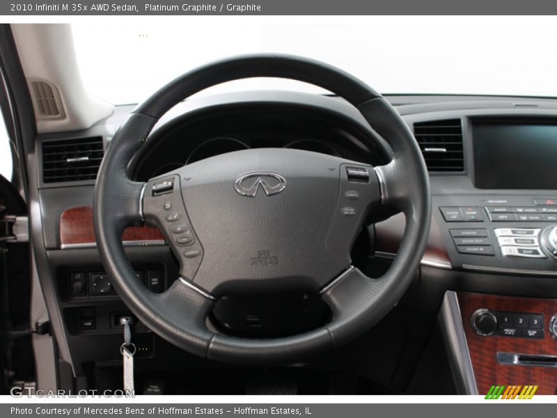 Platinum Graphite / Graphite 2010 Infiniti M 35x AWD Sedan