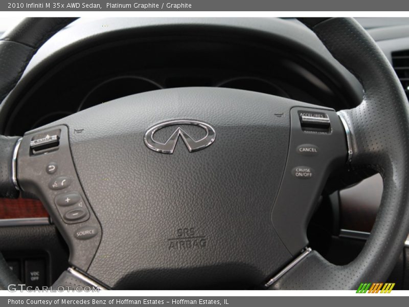 Platinum Graphite / Graphite 2010 Infiniti M 35x AWD Sedan