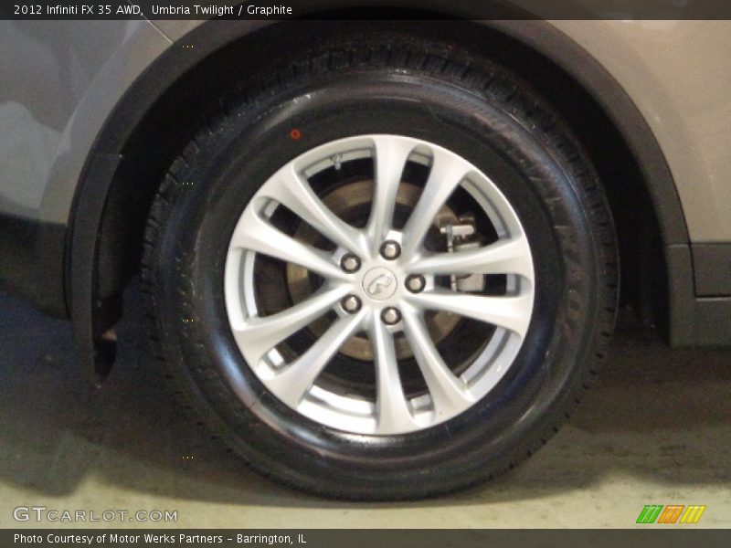 Umbria Twilight / Graphite 2012 Infiniti FX 35 AWD