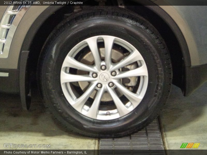  2012 FX 35 AWD Wheel