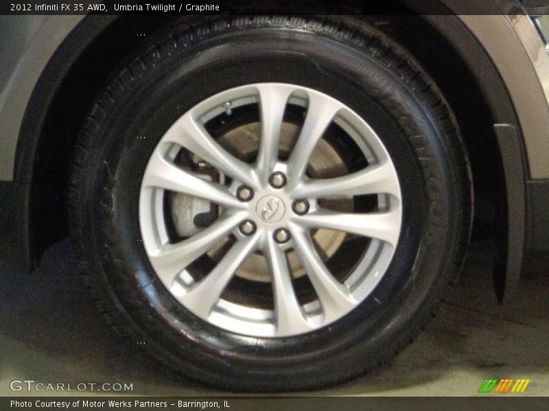 Umbria Twilight / Graphite 2012 Infiniti FX 35 AWD