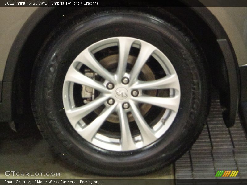 Umbria Twilight / Graphite 2012 Infiniti FX 35 AWD