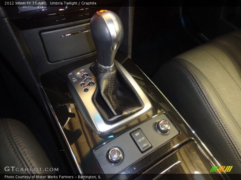 Umbria Twilight / Graphite 2012 Infiniti FX 35 AWD
